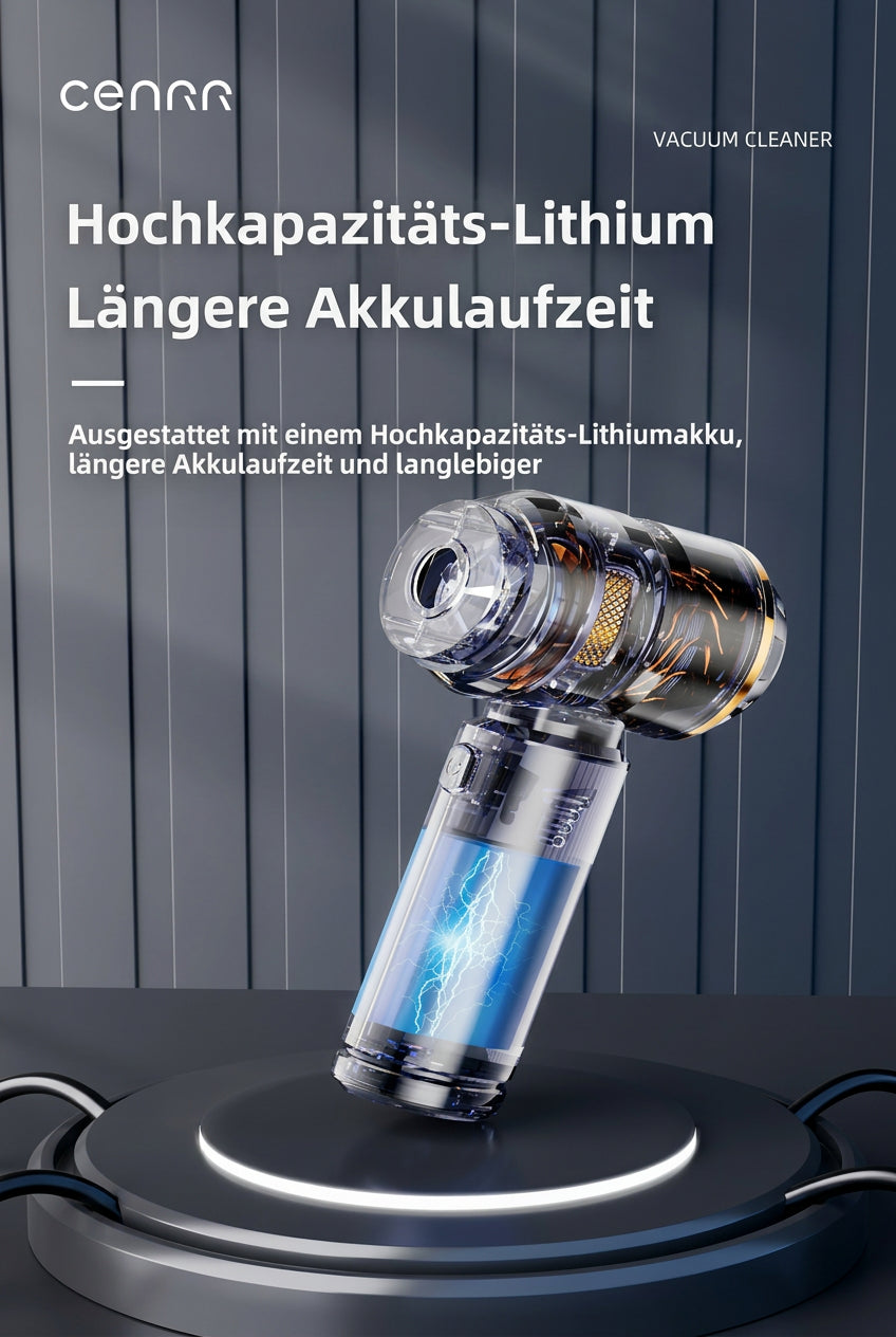 CENRR 998000PA Car Vacuum Cleaner Powerful Portable HandHeld Vacuum Cleaner For Car Wireless Cleaner Robot Car Accessories www.alshaheen.shop