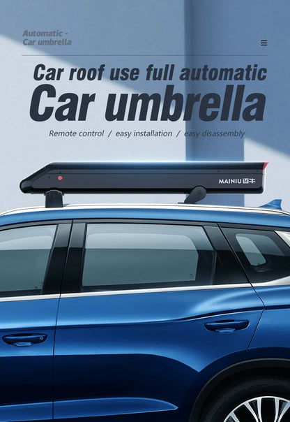 Car Roof Window Sunshade UV Proof Waterproof Automatic Outdoor Parking Car Umbrella Sun Shade www.alshaheen.shop