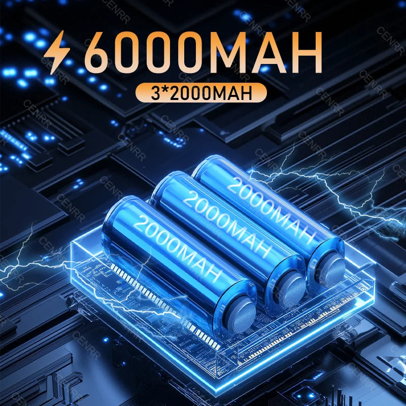 Neuer Auto-Staubsauger 998000PA Mini Kabellos mit starker Saugkraft und Blasfunktion – Tragbarer Handstaubsauger für die Autoreinigung.