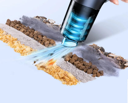 CENRR AirForce Pro 98000PA Kabelloser Handstaubsauger – Starke Saugleistung, Druckluftfunktion, kompakt und tragbar für Auto, Zuhause und Büro