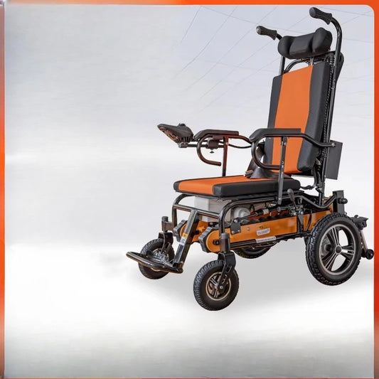 Electric climbing wheelchair intelligent up and down stairs fully automatic crawler disabled the elderly