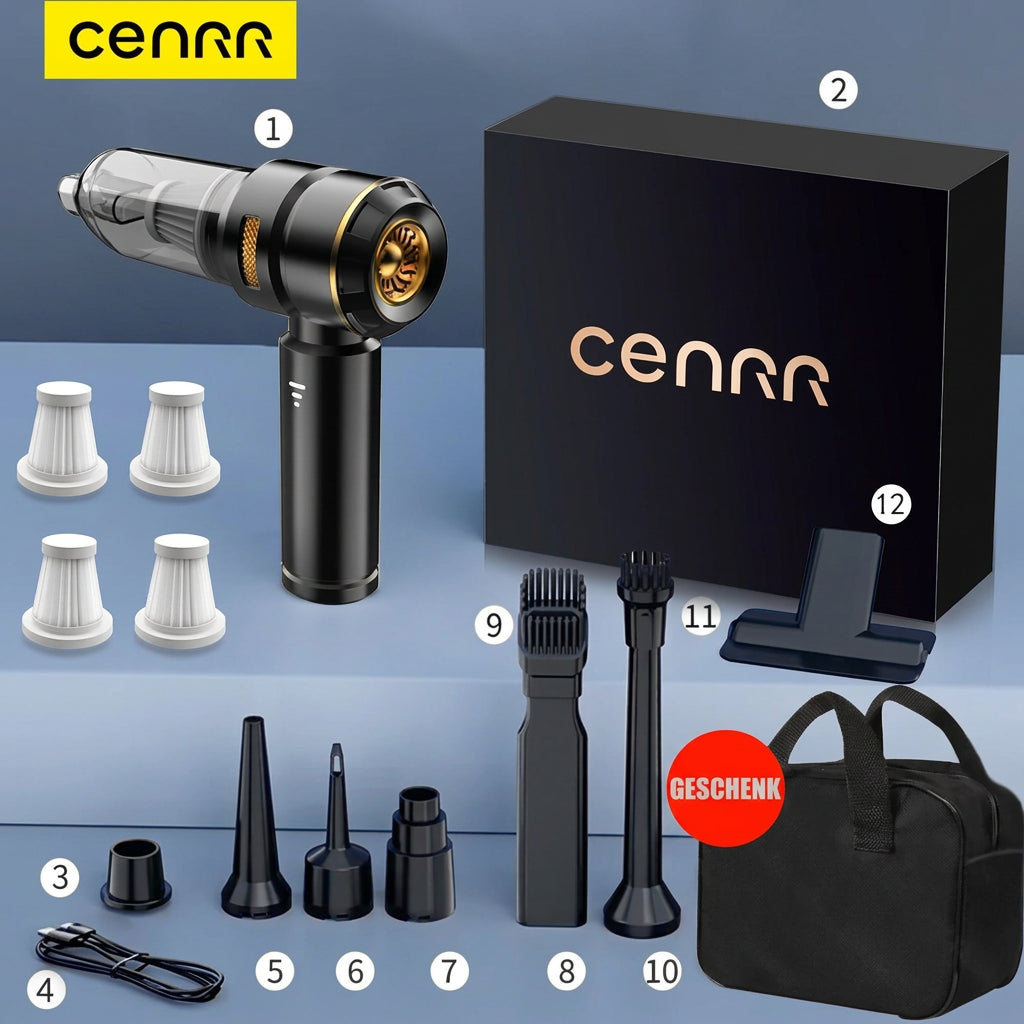 CENRR 998000PA Car Vacuum Cleaner Powerful Portable HandHeld Vacuum Cleaner For Car Wireless Cleaner Robot Car Accessories www.alshaheen.shop