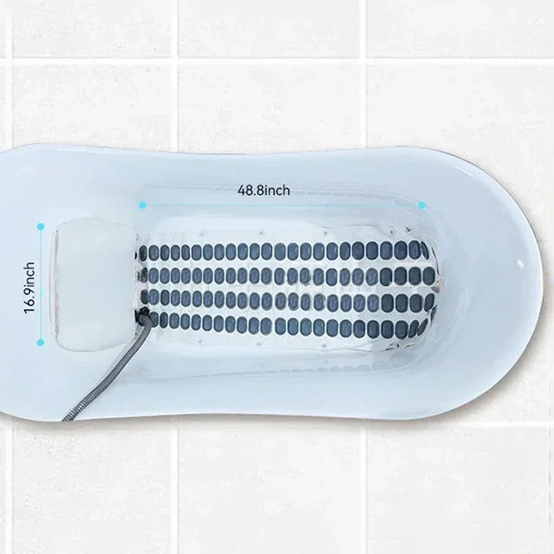 Anti-slip Body Spa Home Full Body Massage Bathtub Bubble Machine New Electric Bathtub Bubble Massage Mat Waterproof
