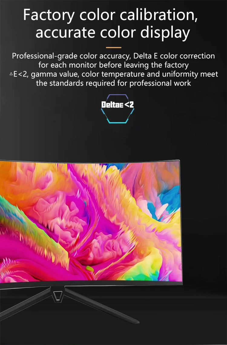 Best Gaming Monitor 2K Most Popular Curved Lcd Monitor 34inch Gaming Screen Monitors