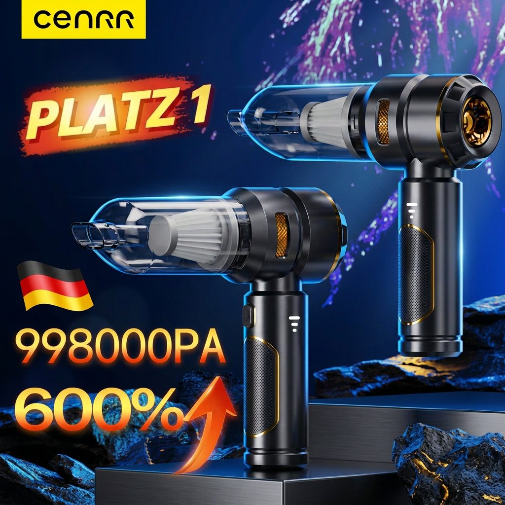 CENRR 998000PA Car Vacuum Cleaner Powerful Portable HandHeld Vacuum Cleaner For Car Wireless Cleaner Robot Car Accessories www.alshaheen.shop