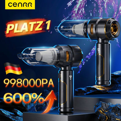 CENRR 998000PA Car Vacuum Cleaner Powerful Portable HandHeld Vacuum Cleaner For Car Wireless Cleaner Robot Car Accessories www.alshaheen.shop