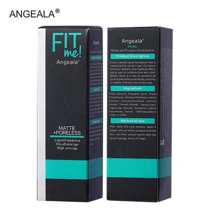 Professional Full Coverage Liquid Foundation Long Lasting BB Cream Makeup Base Waterproof Concealer Face Foundation