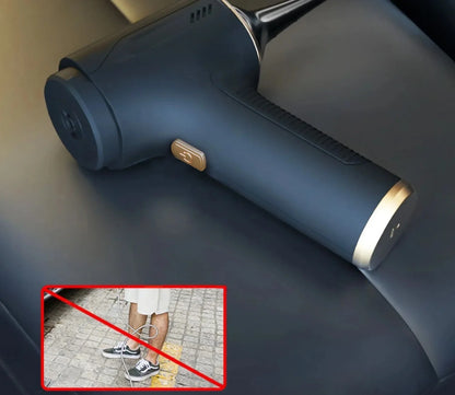 CENRR AirForce Pro 98000PA Kabelloser Handstaubsauger – Starke Saugleistung, Druckluftfunktion, kompakt und tragbar für Auto, Zuhause und Büro