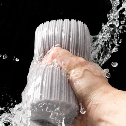 Squeezed Self Draining Rubber Cotton Mop Hand Free Magic Self-cleaning Flat Mop Reusable Sponge Household Floor Cleaning Tools