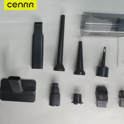 CENRR – Kabelloser Handstaubsauger für Auto, Zuhause & Büro mit Saug- und Blasfunktion